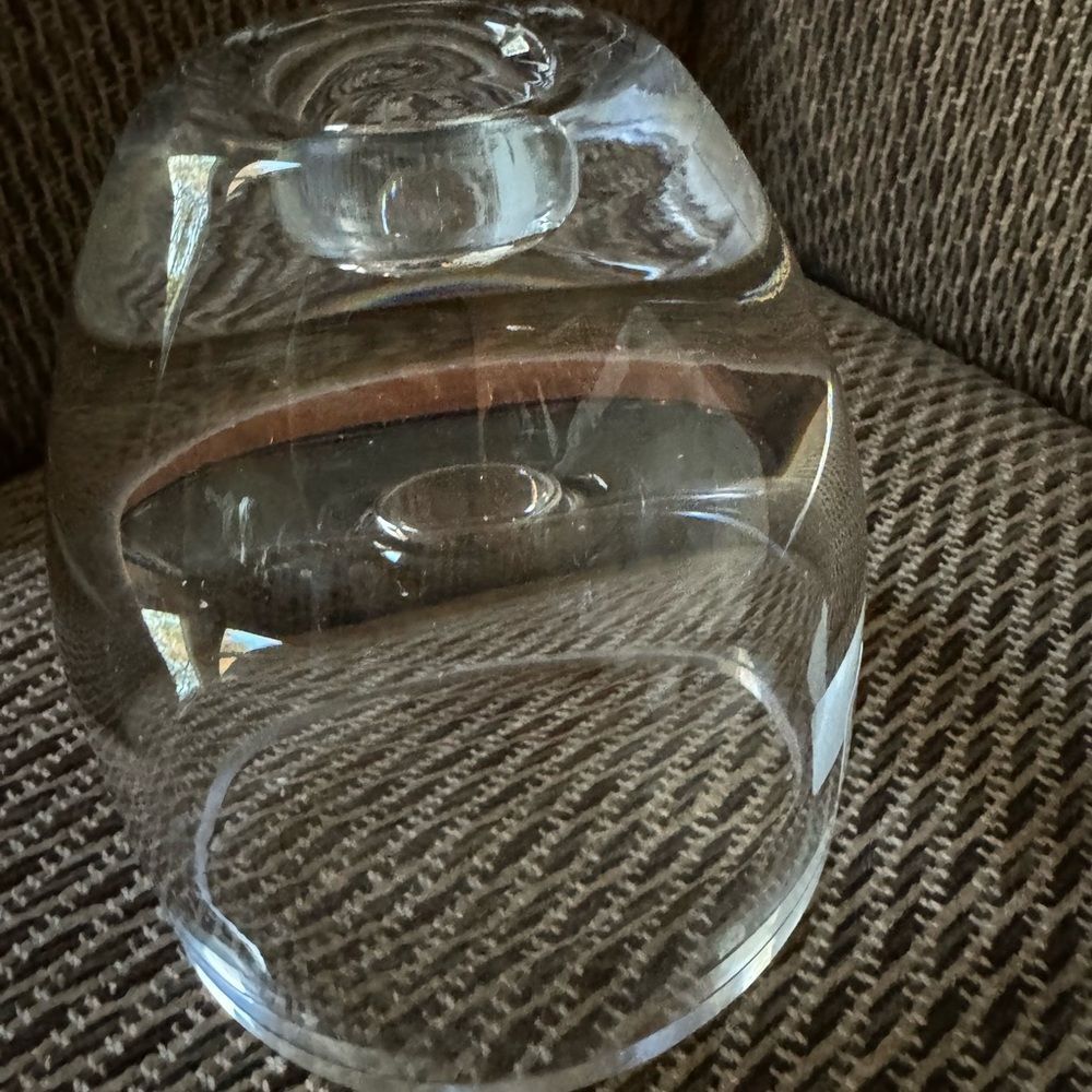 Reed & Barton Tiago Reversible Candlestick/Votive Holder Thomas O’Brien Crystal